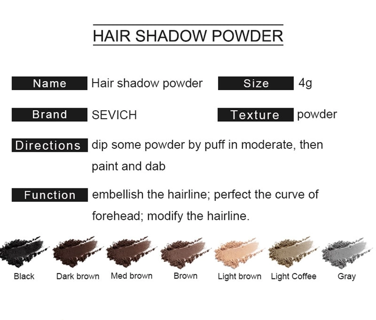 Hair Styling Products Powder Hair Product for Volume Dry Powder Hair Volumizer