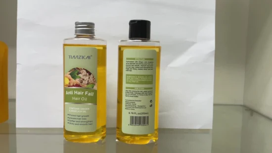 Ätherische Öle, Argan-Serum, Ingwer-Wachstumsöl, 7 Tage Haarausfall-Behandlung, Fabrik-Haaröl